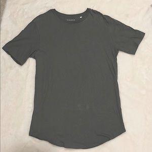 Pacsun Mens Scallop Fit Shirt